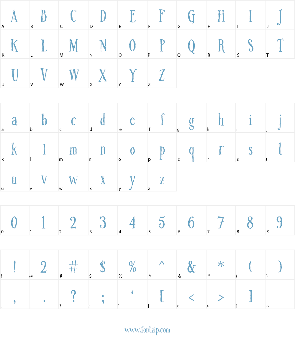Boxtrolls Font Font Character